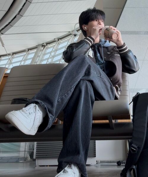 AECA(エイカ)の「DOUBLE A WOOL VARSITY JACKET-BROWN(スタジャン・レディース・その他・MEDIUM/LARGE/SMALL)」の3枚目の写真