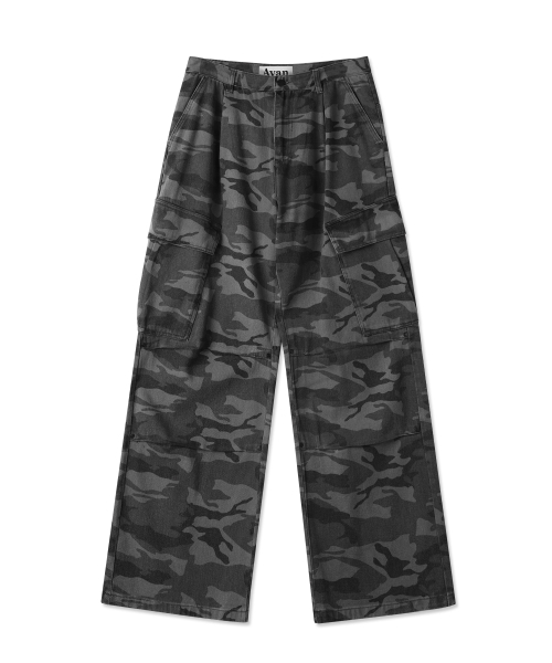 AVANDRESS（アバンドレス ）の「Side Big Cargo Pants LIGHT CAMO（デニムパンツ・レディース・ライトカーキ・SMALL/MEDIUM/LARGE/X-SMALL/XX-SMALL）」の10枚目の写真