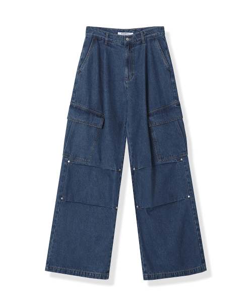 AVANDRESS（アバンドレス ）の「Side Big Cargo Pants LIGHT CAMO（デニムパンツ・レディース・ライトカーキ・SMALL/MEDIUM/LARGE/X-SMALL/XX-SMALL）」の12枚目の写真