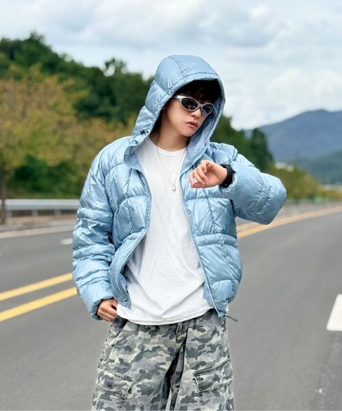 AVANDRESS（アバンドレス ）の「Side Big Cargo Pants LIGHT CAMO（デニムパンツ・レディース・ライトカーキ・SMALL/MEDIUM/LARGE/X-SMALL/XX-SMALL）」の17枚目の写真