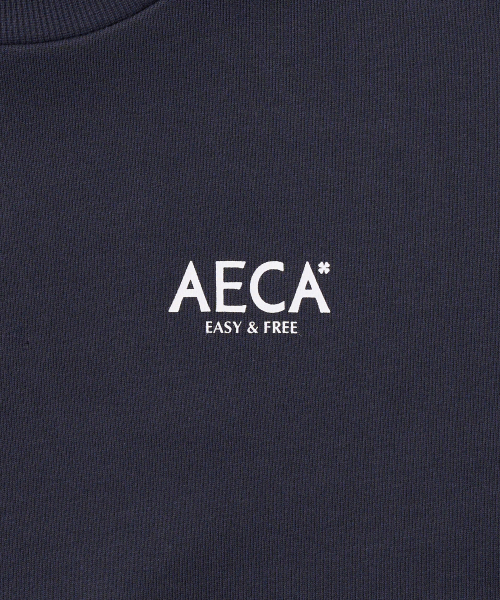 AECA（エイカ）の「AECA SIGNATURE SWEAT SHIRT-NAVY（スウェット・レディース・その他・LARGE/X-LARGE/SMALL/MEDIUM）」の6枚目の写真
