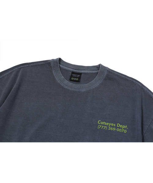 CPGN STUDIO(コンパーニョ)の「キャッツアイピグメント半袖Tシャツダークブルー(Tシャツ/カットソー・レディース・その他・MEDIUM/LARGE)」の4枚目の写真