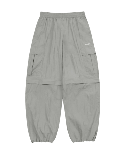 F.ILLUMINATE（フィルミネイト）の「コンバーチブルカーゴパンツ-グレー（スウェットパンツ・レディース・その他・SMALL/MEDIUM/LARGE）」の2枚目の写真