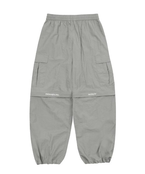 F.ILLUMINATE（フィルミネイト）の「コンバーチブルカーゴパンツ-グレー（スウェットパンツ・レディース・その他・SMALL/MEDIUM/LARGE）」の3枚目の写真