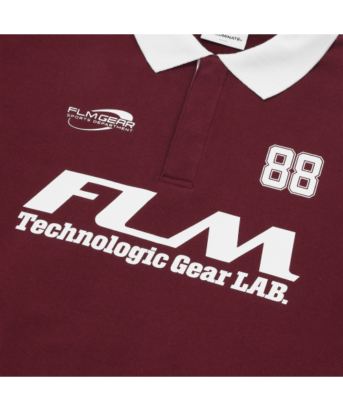 F.ILLUMINATE(フィルミネイト)の「FLM ビッグロゴスウェットシャツ-ワイン(スウェット・レディース・その他・LARGE/SMALL/MEDIUM)」の9枚目の写真