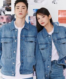 CHASECULT（チェイスカルト）の「共用ポケットディテールデニムジャケット-CARU1211B0N（デニムジャケット）」