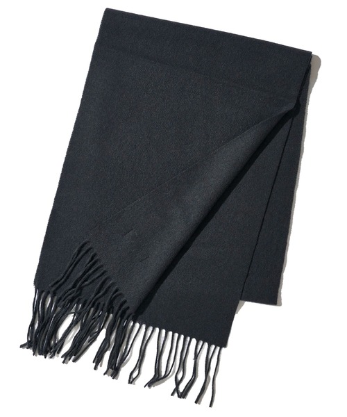 TETE HOMME（テットオム）の「【WEB限定】カシミア混 ソリッドマフラー（マフラー・メンズ・ブラック/ワイン/グレー/ブルー・FREE）」の6枚目の写真