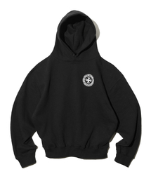 PUNCH DRUNK PARTIES（パンチドランクパーティーズ）の「Circle Logo Oversized Hoodie (BLACK)（パーカー）」