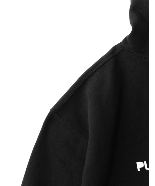 PUNCH DRUNK PARTIES（パンチドランクパーティーズ）の「Circle Logo Oversized Hoodie (BLACK)（パーカー・メンズ・その他・1/2/0/3）」の9枚目の写真