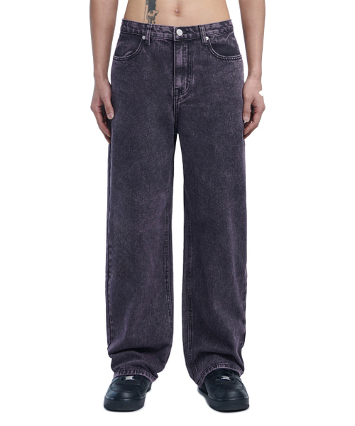 NOMANUAL(NOMANUAL)の「SEMIWIDE DENIM PANTS - DEEP PURPLE(デニムパンツ・レディース・その他・LARGE/MEDIUM/SMALL/X-SMALL)」の2枚目の写真