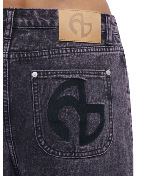 NOMANUAL(NOMANUAL)の「SEMIWIDE DENIM PANTS - DEEP PURPLE(デニムパンツ・レディース・その他・LARGE/MEDIUM/SMALL/X-SMALL)」の6枚目の写真