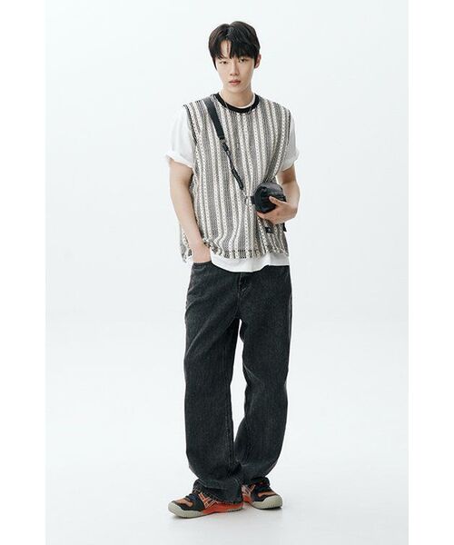 NOMANUAL(NOMANUAL)の「SEMIWIDE DENIM PANTS - DEEP PURPLE(デニムパンツ・レディース・その他・LARGE/MEDIUM/SMALL/X-SMALL)」の7枚目の写真