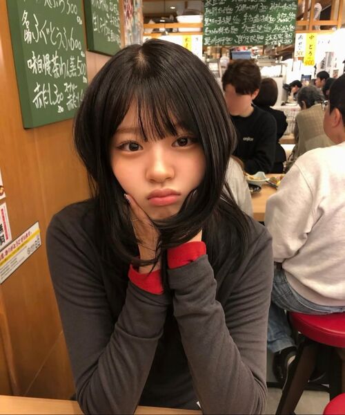 ROSEFRANTZ（ロゼフランツ）の「Essential Layered Long Sleeve [Charcoal]（Tシャツ/カットソー・レディース・チャコールグレー・OS）」の10枚目の写真
