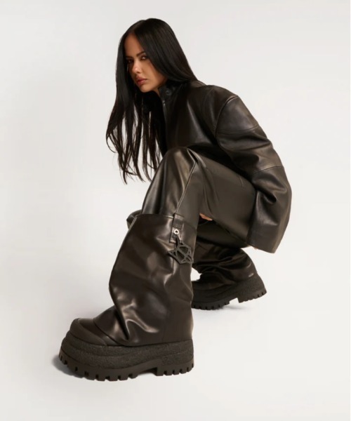 L.H.P(エルエイチピー)の「NakedWolfe/ネイキッドウルフ/DISTURB(ブーツ・レディース・ブラック・37/38/39/36)」の9枚目の写真