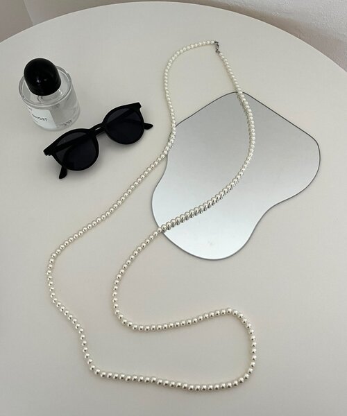 prose verse(プロズヴェール)の「ロングパールネックレス(ネックレス・レディース・アイボリー・FREE)」の4枚目の写真