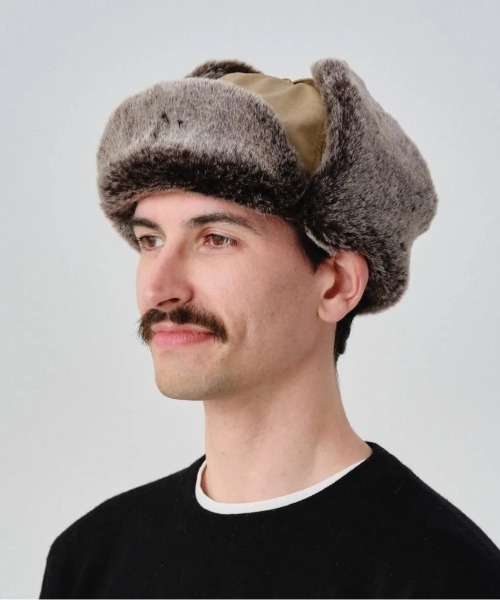 Nine Tailor(ナインテイラー)の「【Nine Tailor】 Dill Cap(キャップ・メンズ・ブラック/カーキ/ブラウン・FREE)」の3枚目の写真