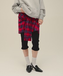 eL | 【eL】2Way Check Big Collar Shirt/613131(シャツ/ブラウス)