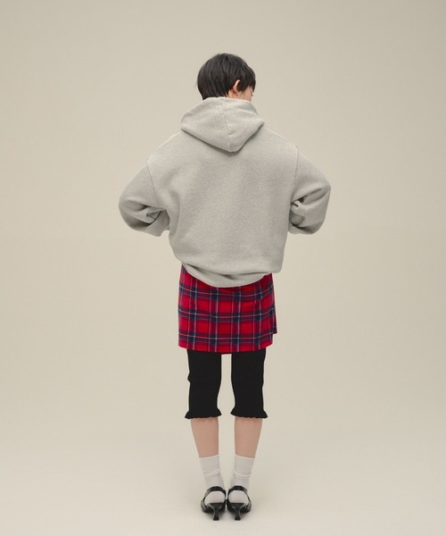 eL（エル）の「【eL】2Way Check Big Collar Shirt/613131（シャツ/ブラウス・レディース・レッド系その他/グリーン系その他・FREE）」の10枚目の写真