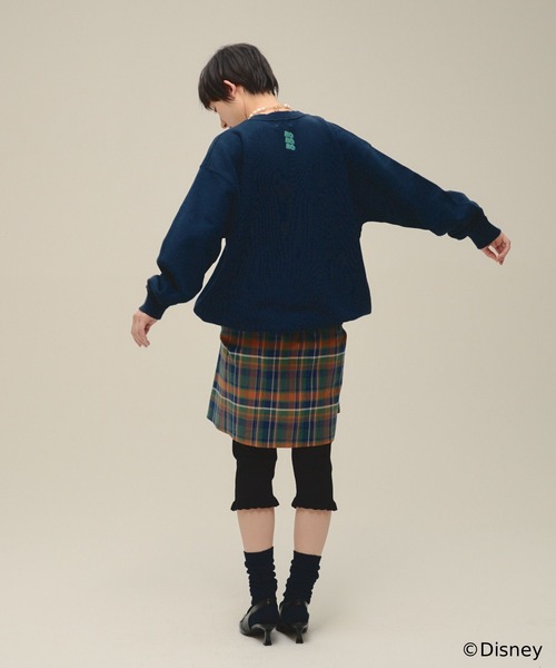 eL（エル）の「【eL】2Way Check Big Collar Shirt/613131（シャツ/ブラウス・レディース・レッド系その他/グリーン系その他・FREE）」の19枚目の写真