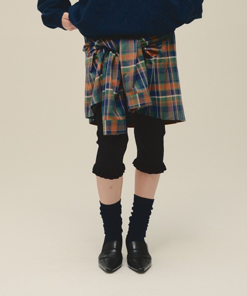 eL（エル）の「【eL】2Way Check Big Collar Shirt/613131（シャツ/ブラウス・レディース・レッド系その他/グリーン系その他・FREE）」の20枚目の写真