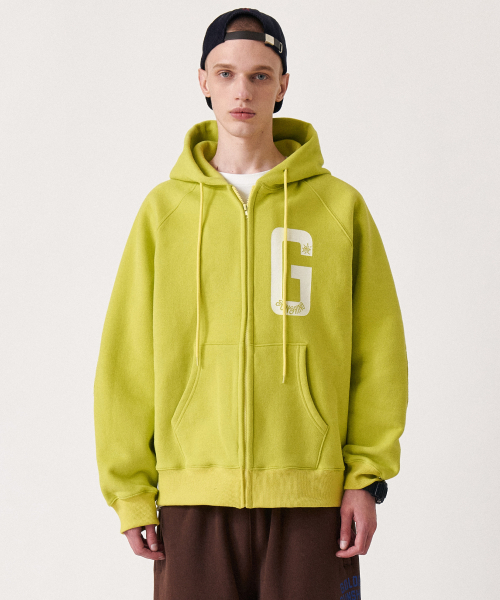 GOLDEN SNSHINE(ゴールデン サンシャイン)の「G-logo hood zip-up_Butter cup(パーカー・メンズ・その他・MEDIUM/LARGE)」の8枚目の写真