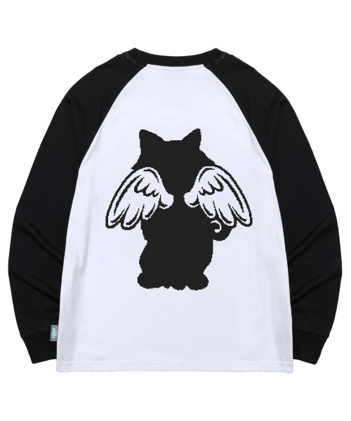 Video Jockey（ビデオジョッキー）の「アプティアバティ LS ラグランTシャツ [ホワイト]（Tシャツ/カットソー・レディース・ホワイト・MEDIUM）」の6枚目の写真