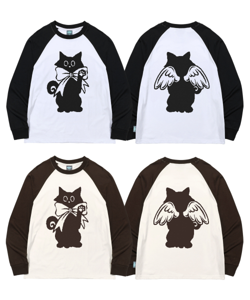 Video Jockey（ビデオジョッキー）の「アプティアバティ LS ラグランTシャツ [ホワイト]（Tシャツ/カットソー・レディース・ホワイト・MEDIUM）」の7枚目の写真