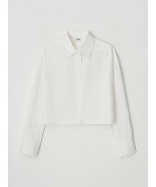 RMRN(アルエームアルエヌ)の「R CLASSIC CROP SHIRT(シャツ/ブラウス・レディース・ホワイト/スカイブルー/ベージュ・FREE)」の7枚目の写真