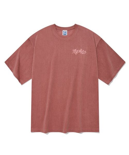 RADINEO（ラディネオ）の「フィンガーボードピグメント半袖Tシャツレッド（Tシャツ/カットソー・メンズ・その他・LARGE/MEDIUM/X-LARGE）」の3枚目の写真