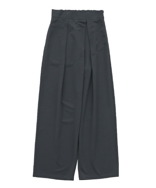 select MOCA Et（セレクトモカエト）の「【Et】Relaxd Wrap Wide-Leg Pants（その他パンツ・レディース・ブラック/グレー・LARGE/MEDIUM）」の21枚目の写真
