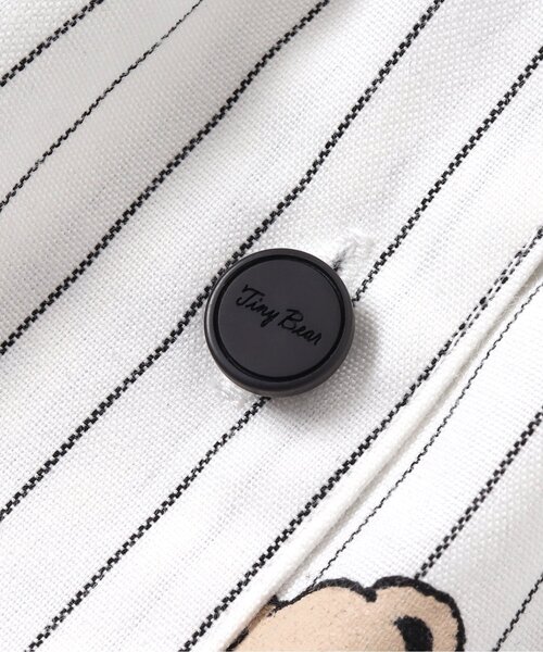 apres les cours（アプレレクール）の「tiny bear フォーマルワンピース（ワンピース・キッズ・ネイビー/ストライプ・80/90/100/110/120）」の14枚目の写真