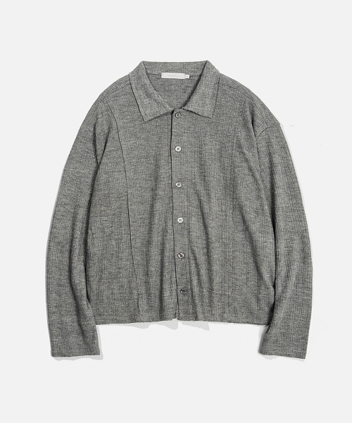VASTIC(バスティック)の「カットオフニットカーディガン_メランジ(カーディガン/ボレロ・メンズ・その他・MEDIUM/LARGE)」の2枚目の写真