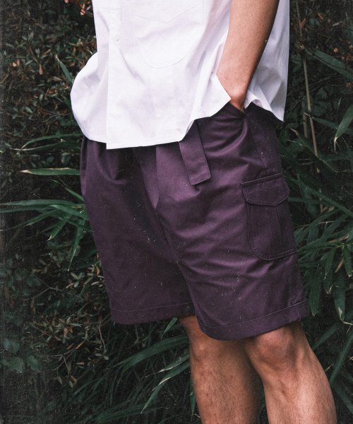 VDR（ブイディアール）の「CAVALRY SHORT PANTS [Violet]（その他パンツ・メンズ・その他・LARGE/MEDIUM）」の2枚目の写真