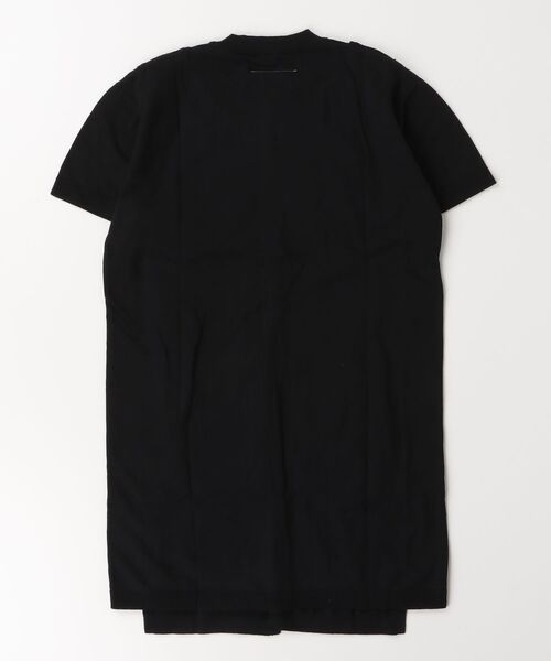 MM6 Maison Margiela（ｴﾑｴﾑｼｯｸｽ ﾒｿﾞﾝ ﾏﾙｼﾞｪﾗ）の「MM6 Maison Margiela(エムエムシックス メゾン マルジェラ)Kids & Junior 半袖ロンパース（ワンピース・キッズ・ブラック・14Y/12Y/16Y）」の5枚目の写真