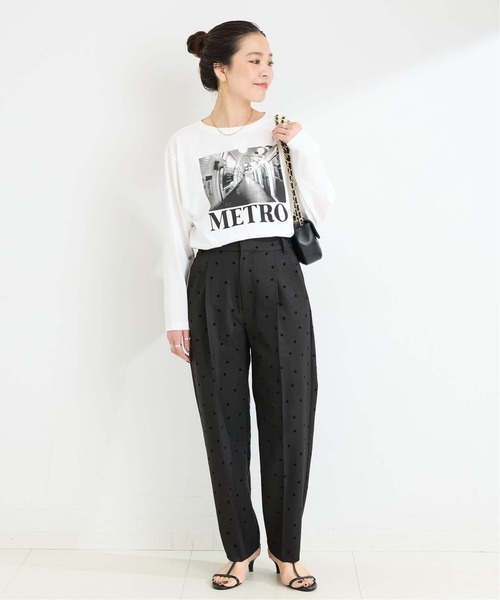B.C STOCK(ベーセーストック)の「《追加》【WEB限定】MCL/エムシーエル 別注 ロゴ L/S TEE(Tシャツ/カットソー・レディース・ホワイト/ホワイト系その他・FREE)」の10枚目の写真