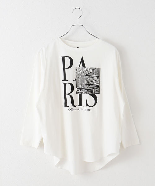 B.C STOCK(ベーセーストック)の「《追加》【WEB限定】MCL/エムシーエル 別注 ロゴ L/S TEE(Tシャツ/カットソー・レディース・ホワイト/ホワイト系その他・FREE)」の16枚目の写真