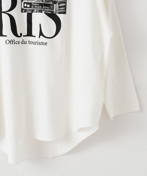 B.C STOCK(ベーセーストック)の「《追加》【WEB限定】MCL/エムシーエル 別注 ロゴ L/S TEE(Tシャツ/カットソー・レディース・ホワイト/ホワイト系その他・FREE)」の18枚目の写真