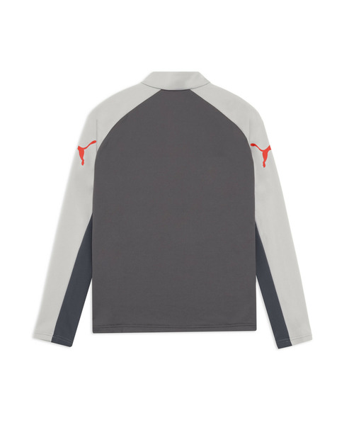 PUMA(プーマ)の「PUMA プーマ メンズ サッカー INDIVILIGA 1/4 ジップトップ(Tシャツ/カットソー・メンズ・グレー系その他2/ブラック・SMALL/MEDIUM/X-LARGE/LARGE/XX-LARGE)」の10枚目の写真
