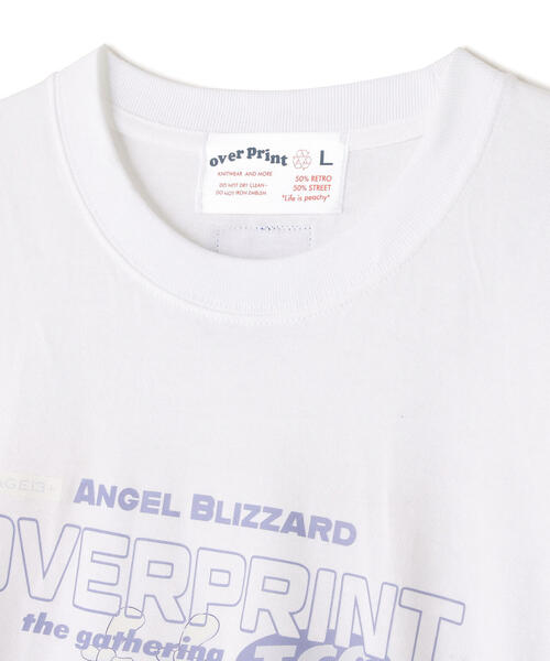 over print(オーバープリント)の「overprint/オーバープリント/GRAPHIC TEE(Tシャツ/カットソー・レディース・ホワイト/ブラック/その他18・L/M/S/XL)」の8枚目の写真