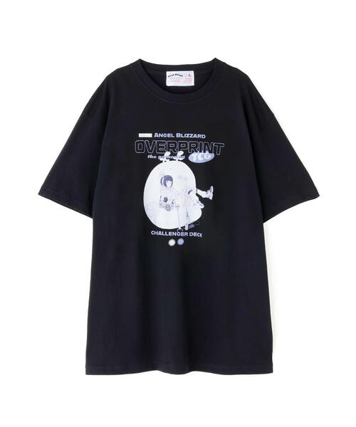 over print(オーバープリント)の「overprint/オーバープリント/GRAPHIC TEE(Tシャツ/カットソー・レディース・ホワイト/ブラック/その他18・L/M/S/XL)」の1枚目の写真