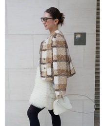 BeBeoD（べベッド）の「ブークレチェックショートジャケット（テーラードジャケット）」