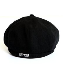 SLEEPYSLIP（スリーピースリップ）の「[unisex]SIGNATURE BLACK NEWSBOY CAP（ハンチング/ベレー帽）」