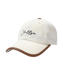 CHILLSA（チルサ）の「Cursive Field Ball Cap_Cream（キャップ）」