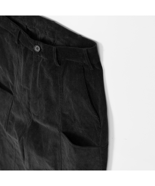 MATISSE THE CURATOR(マティスザキュレーター)の「コーデュロイスライドパンツブラック(その他パンツ・メンズ・その他・1/2/3)」の5枚目の写真
