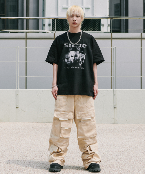 ROARINGRAD(ロアリングラド)の「シコオーバーティーシャツブラック(Tシャツ/カットソー・メンズ・その他・X-LARGE/LARGE)」の3枚目の写真
