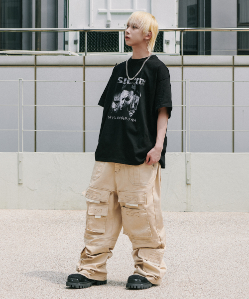 ROARINGRAD(ロアリングラド)の「シコオーバーティーシャツブラック(Tシャツ/カットソー・メンズ・その他・X-LARGE/LARGE)」の4枚目の写真