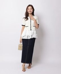 Apuweiser-riche | デニムタイトスカート(スカート)