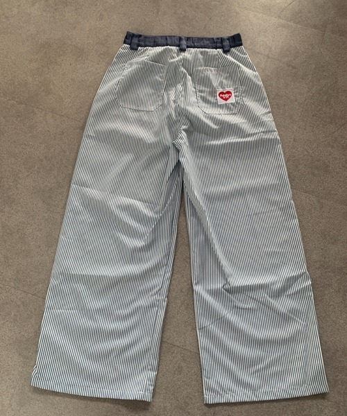 SHEPP（シープ）の「【26年春新作】ダブルウエストストライプワイドパンツ（その他パンツ・レディース・ブルー/ブラック・M/L）」の15枚目の写真