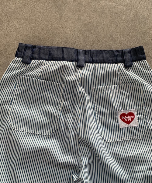 SHEPP（シープ）の「【26年春新作】ダブルウエストストライプワイドパンツ（その他パンツ・レディース・ブルー/ブラック・M/L）」の10枚目の写真