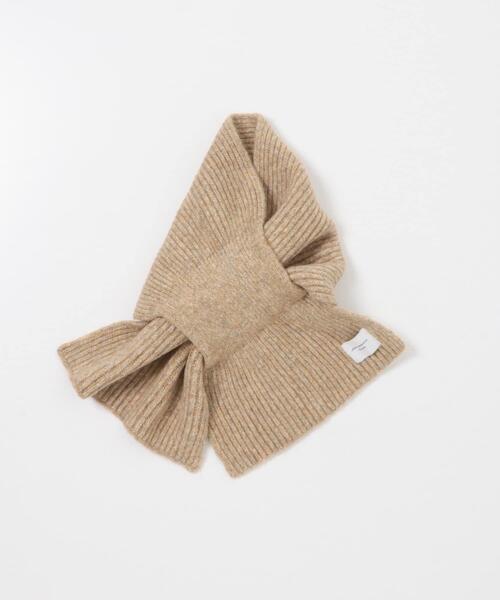 URBAN RESEARCH DOORS（アーバンリサーチドアーズ）の「ニットティペット（ストール/ショール・レディース・ベージュ/グレー・ONE）」の4枚目の写真